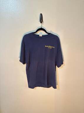 Vintage 2006 Bandito Burrito Co. 'Cinco De Drinko' Jerzees High Cotton Navy Blue